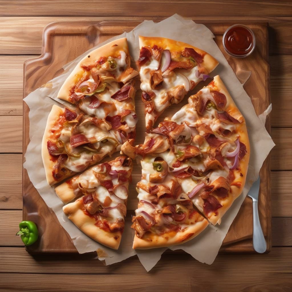 BBQ Chicken Bonanza Pizza