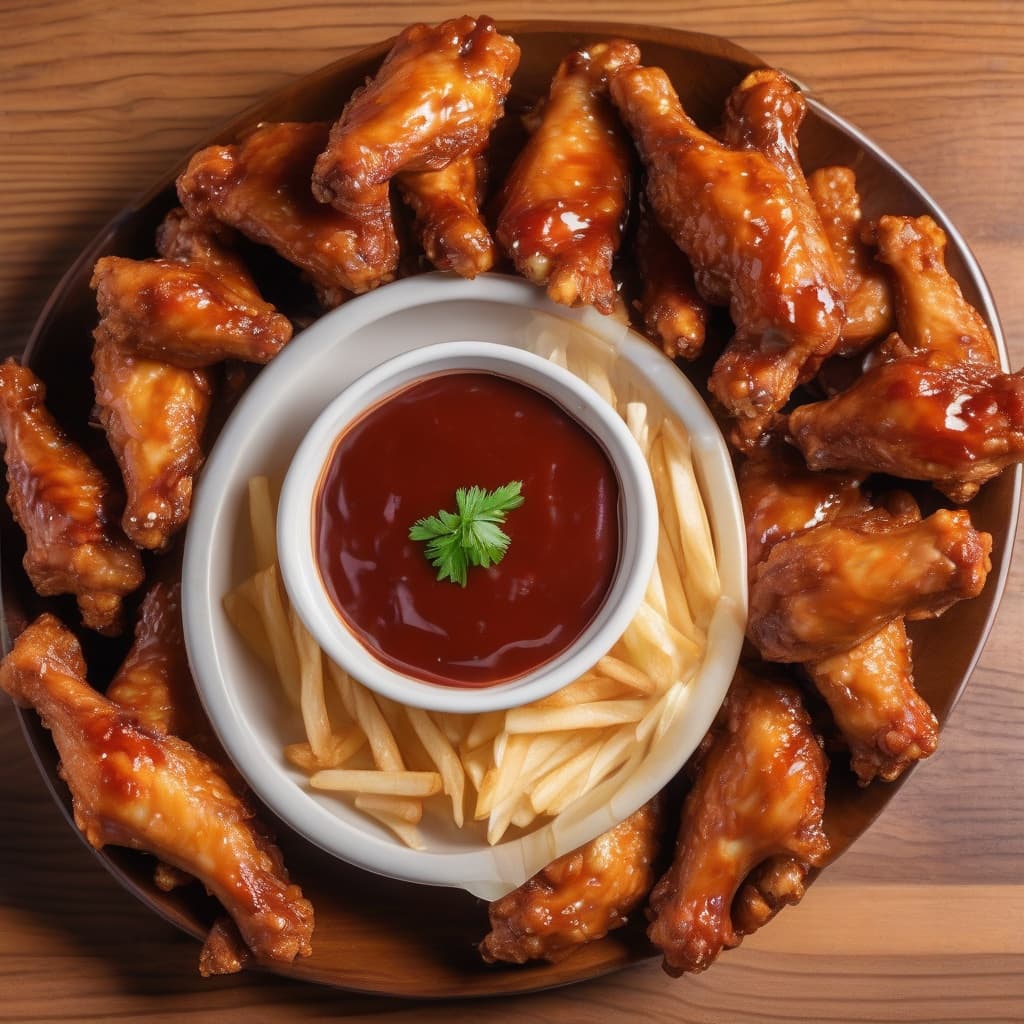 Poutine Wings & Wedges (10 pcs) - Canadian 2 For 1 Pizza - Houston