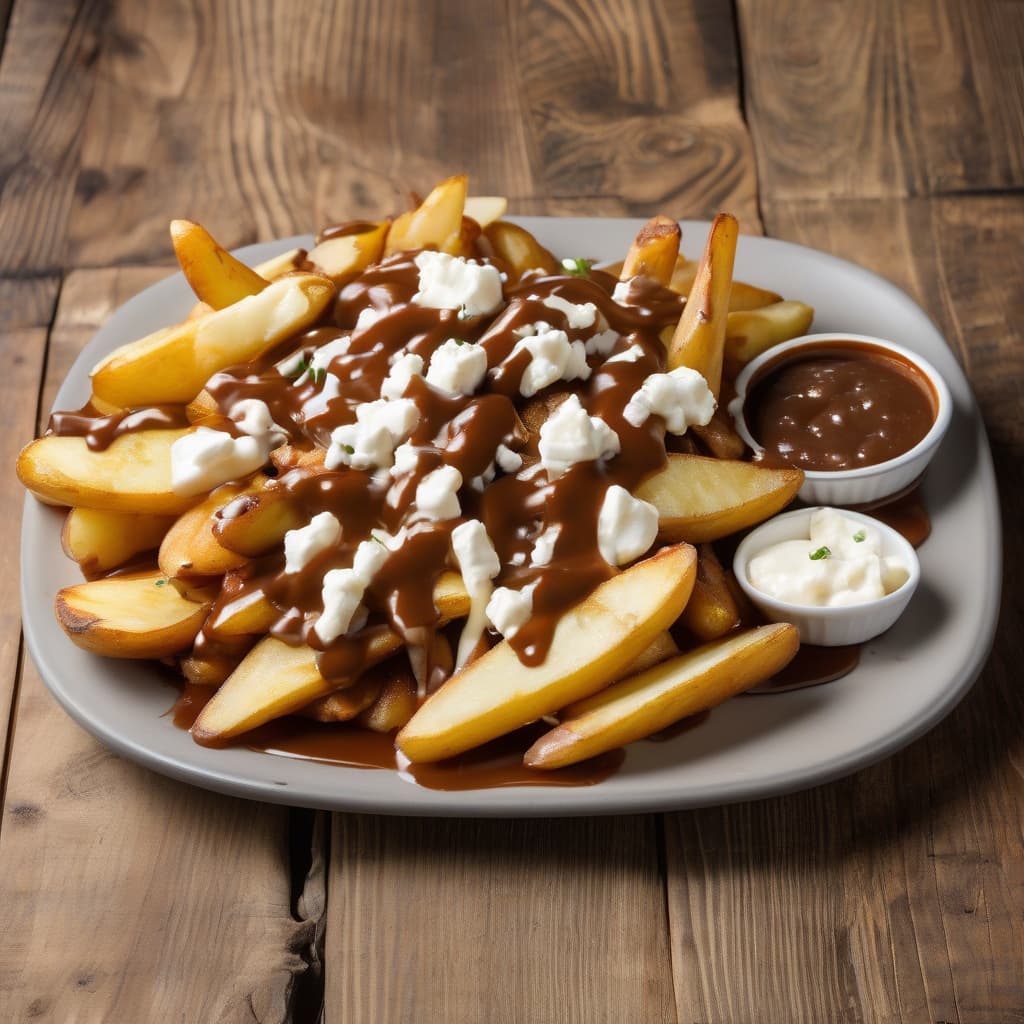 Poutine Wedges - Canadian 2 For 1 Pizza - Houston